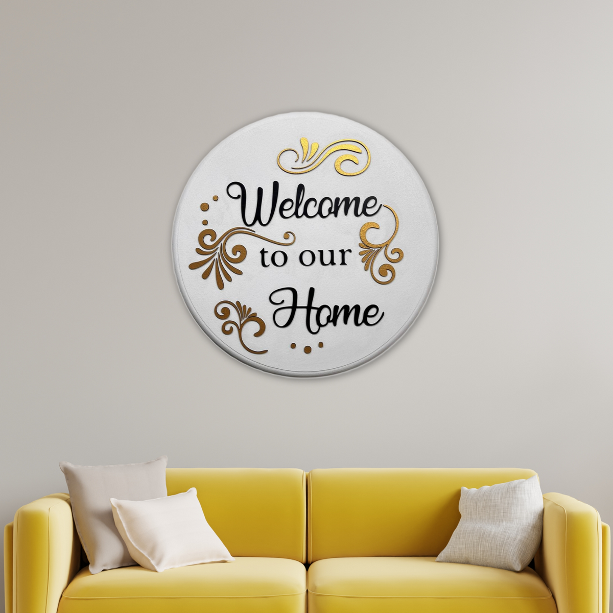 Welcom Home wall Hanging 18inch