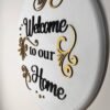 Welcom Home wall Hanging 18inch