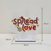 Spread Love Inspiring Showpiece for Home Office Decorative Item