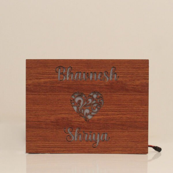 Personalized Couple Name Lamp