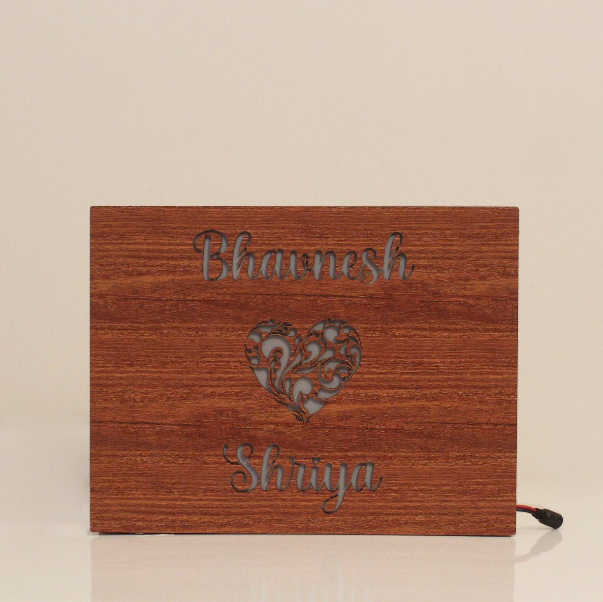 Personalized Couple Name Lamp - Image 4
