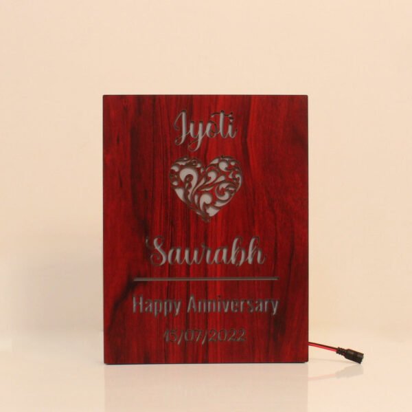 Personalized Couple Name Lamp RM