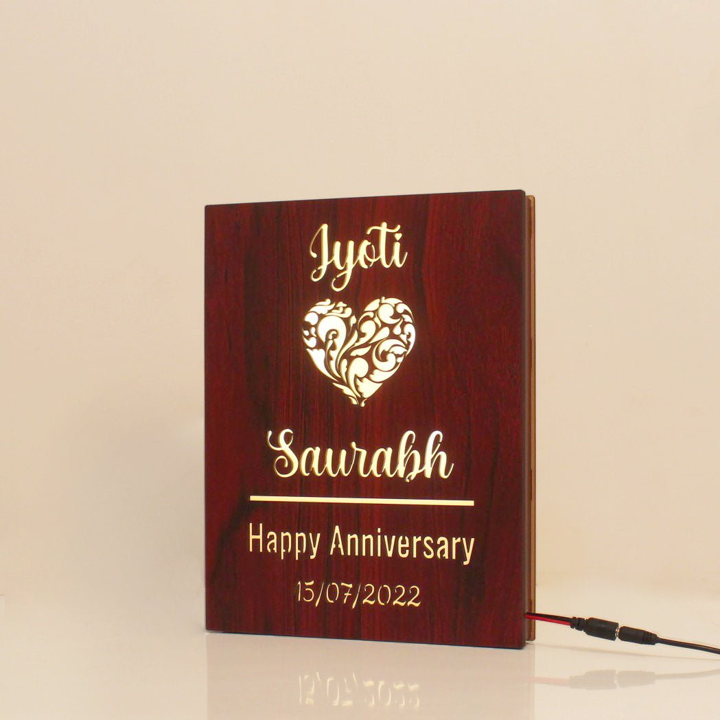Personalized Couple Name Lamp RM - Image 2