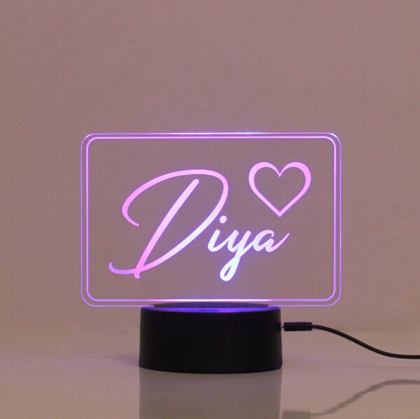 Customized Name Lamp with Icon
