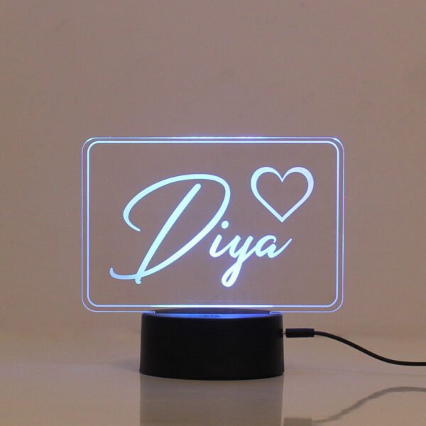 Customized Name Lamp with Icon