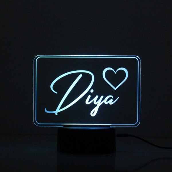 Customized Name Lamp with Icon