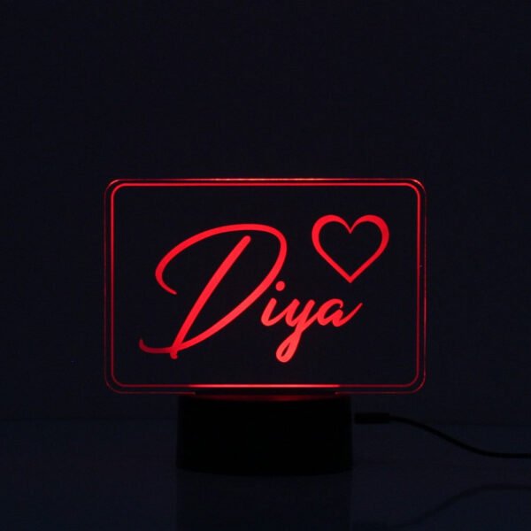 Customized Name Lamp with Icon