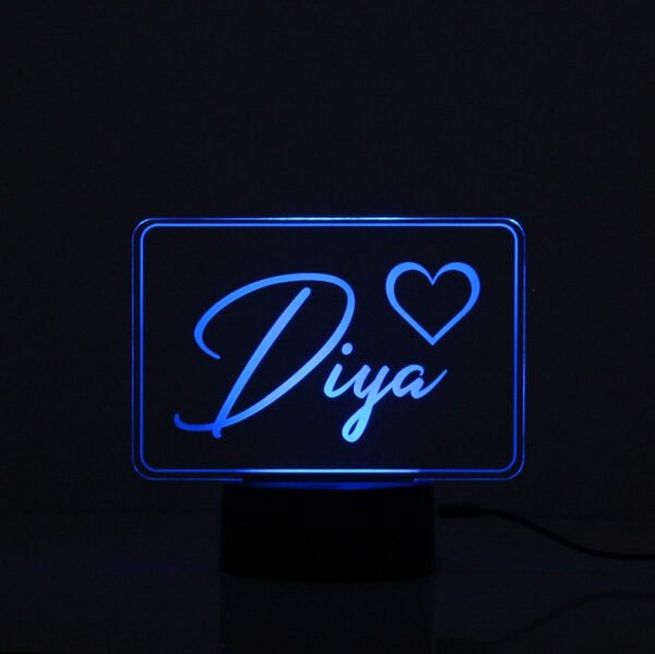 Customized Name Lamp with Icon
