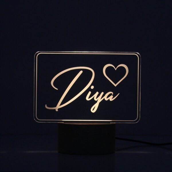 Customized Name Lamp with Icon