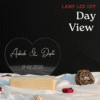 Couple Name Lamp Heart Design