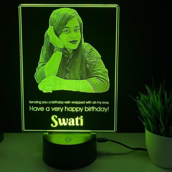 Photo Lamp with Multicolor LED