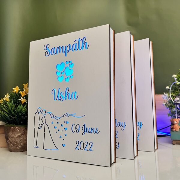 Customized Couple Name Lamp (Multicolor Remote Control)