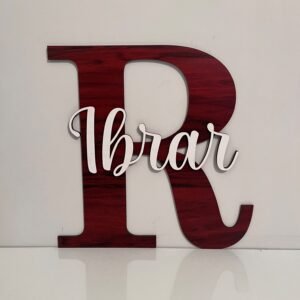 Big Alphabet with Name