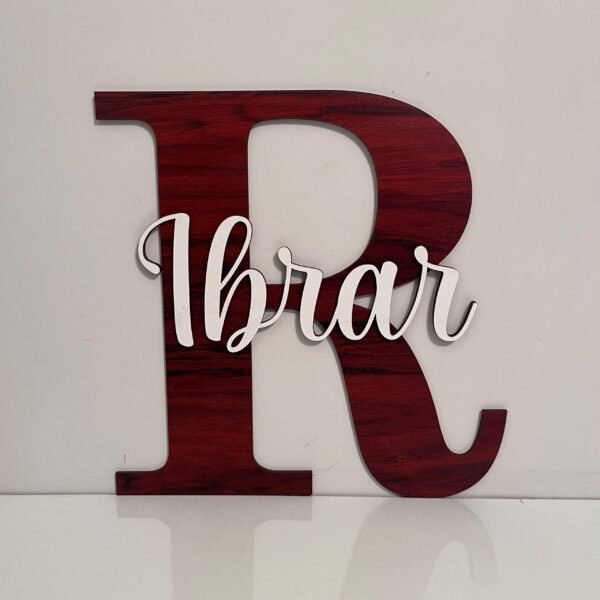 Big Alphabet with Name