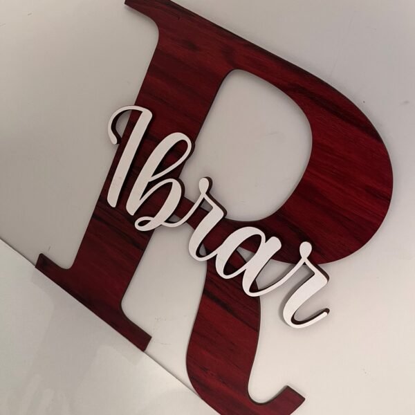 Big Alphabet with Name