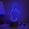 Finger Heart LED Lamp