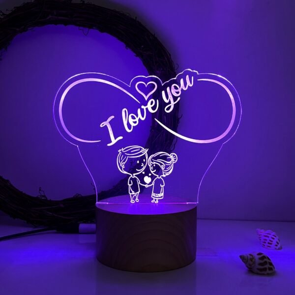 IMG_1002 I love You Lamp with Couple