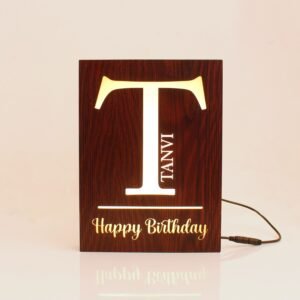 Big Alphabet Birthday Name Lamp