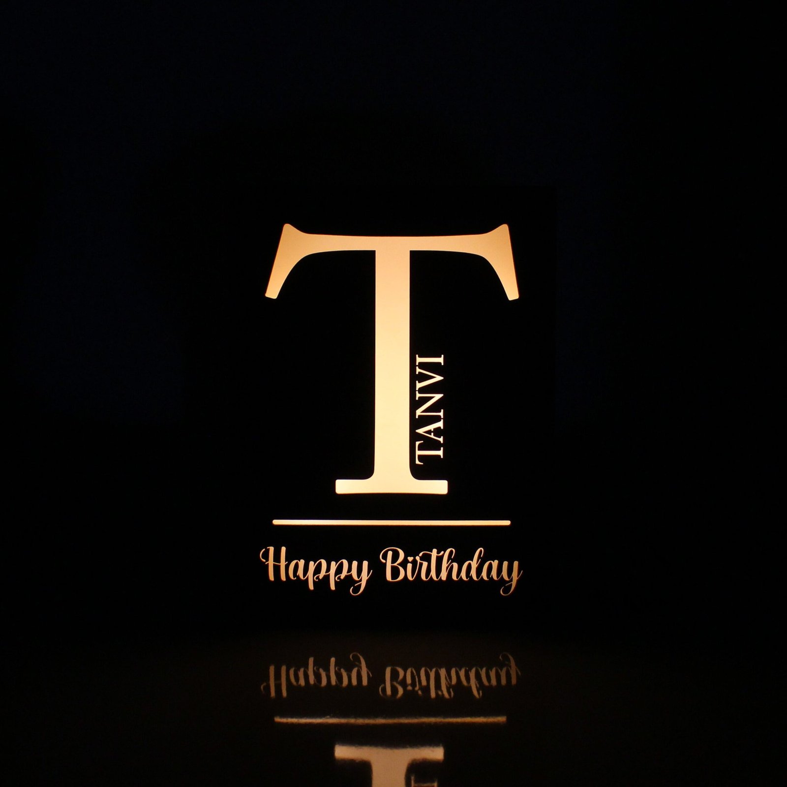 Big Alphabet Birthday Name Lamp - Image 4