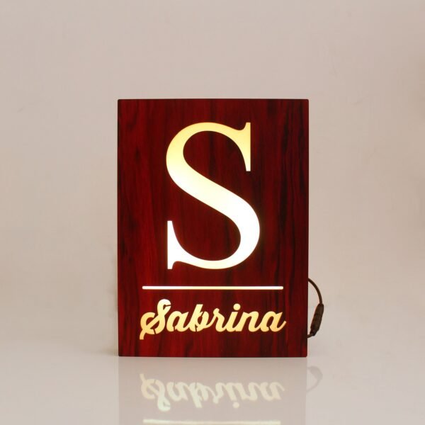 Customized Big Alphabet Name Lamp