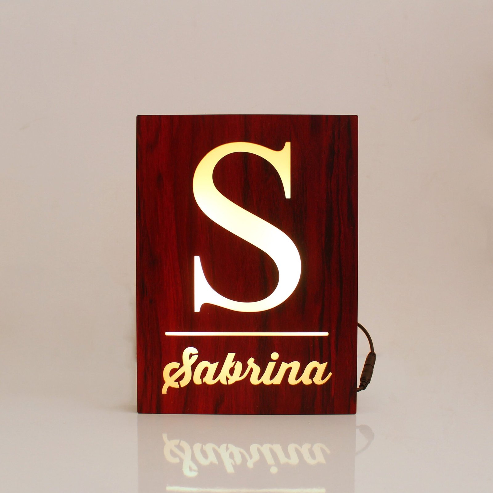 Customized Big Alphabet Name Lamp - Image 3