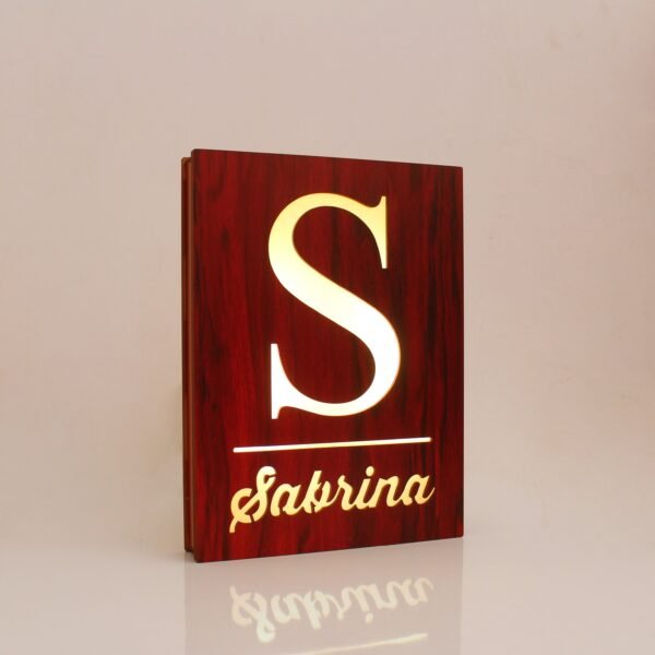 Customized Big Alphabet Name Lamp