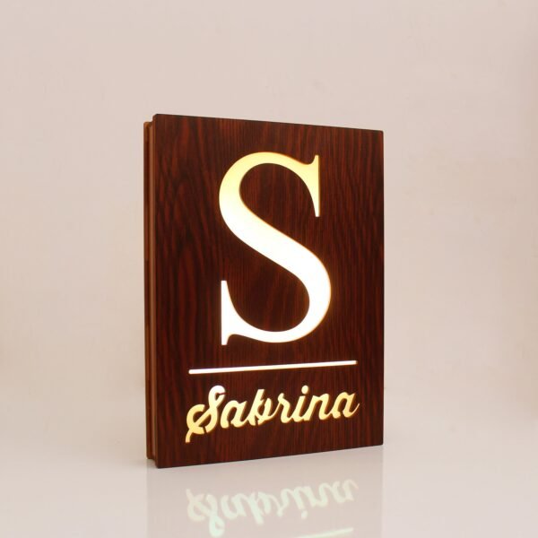 Customized Big Alphabet Name Lamp