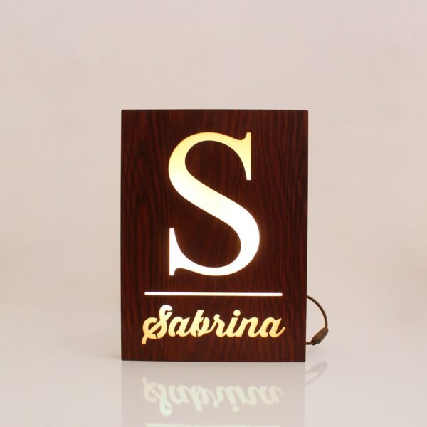 Customized Big Alphabet Name Lamp