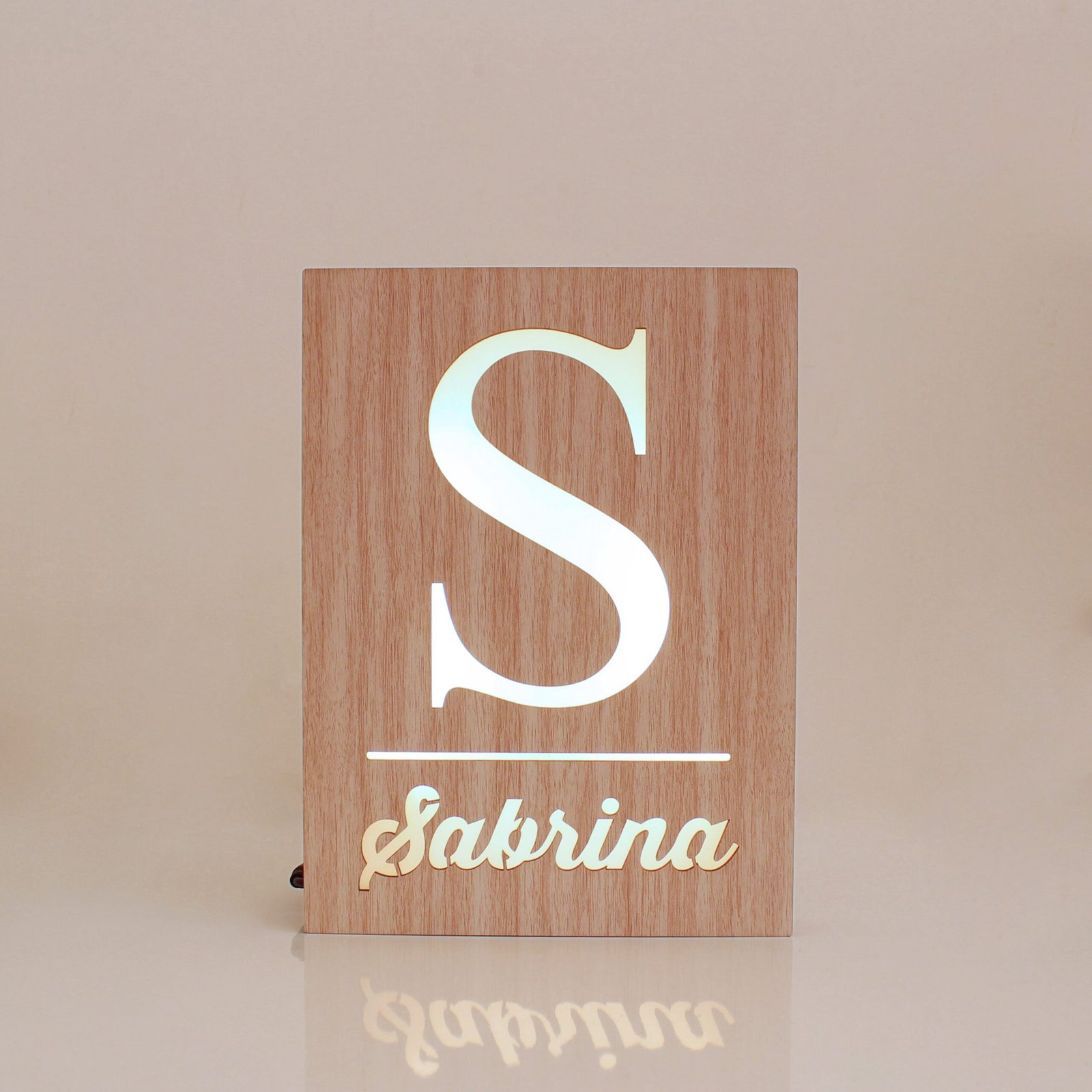 Customized Big Alphabet Name Lamp