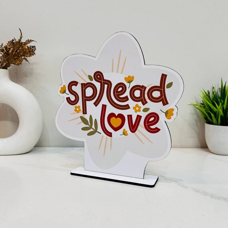 Spread Love Inspiring Showpiece for Home Office Decorative Item - Image 1