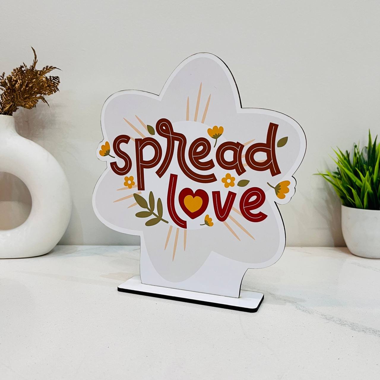 Spread Love Inspiring Showpiece for Home Office Decorative Item