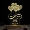 Couple Name Lamp Ballon Heart Design