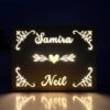 Couple Name Lamp, Wedding, Anniversary Gift