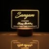 Birthday Gift with Name Message and Date