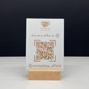 Customized QR Code with Logo User Name Icon
