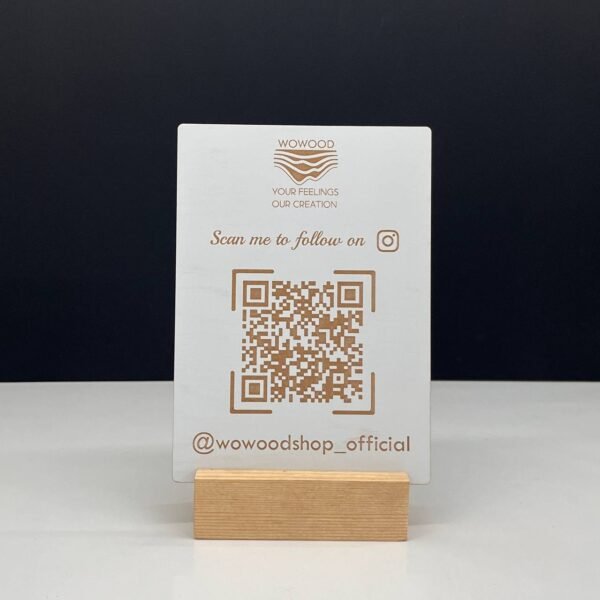 Customized QR Code with Logo User Name Icon