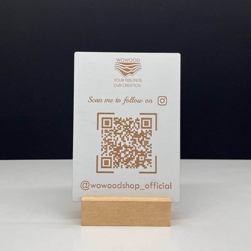 Customized QR Code with Logo User Name Icon - Image 1