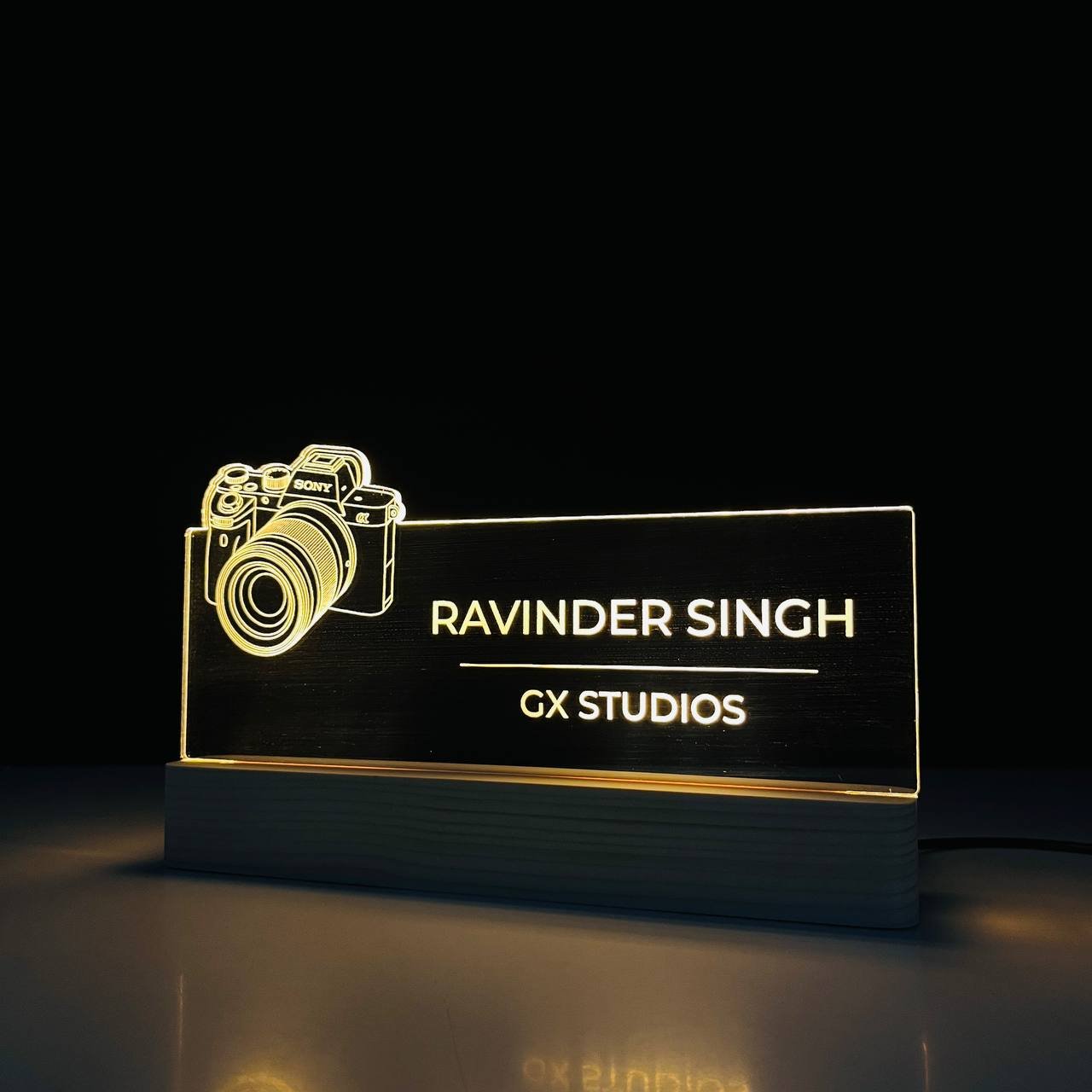 Personalized LED Desk Lamp for Photographers | Perfect Gift for Photography Lovers - Image 5