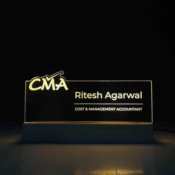 Name lamp for cost & management accountants