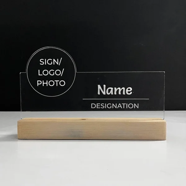 Name lamp for any profession
