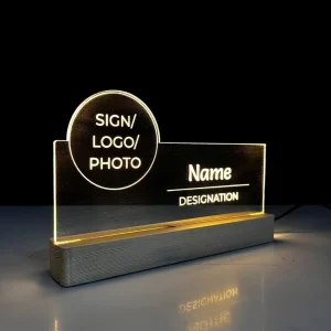 Name lamp for any profession – size 10 x 6 inch