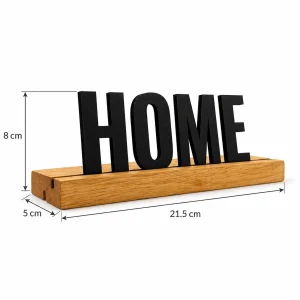 HOME wooden table sign – photo 3
