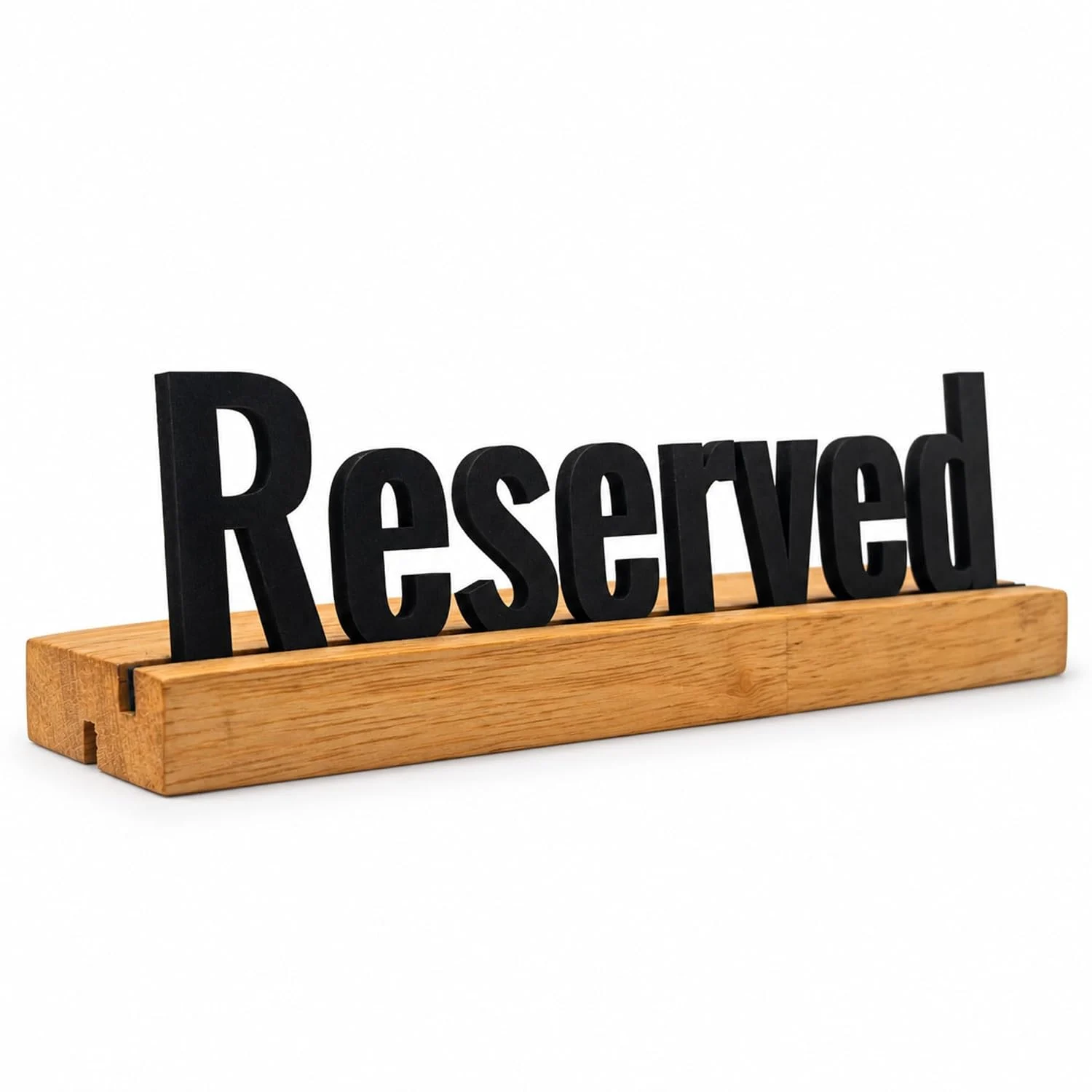 Reserved Wooden Table Sign – Restaurant & Café – photo 6