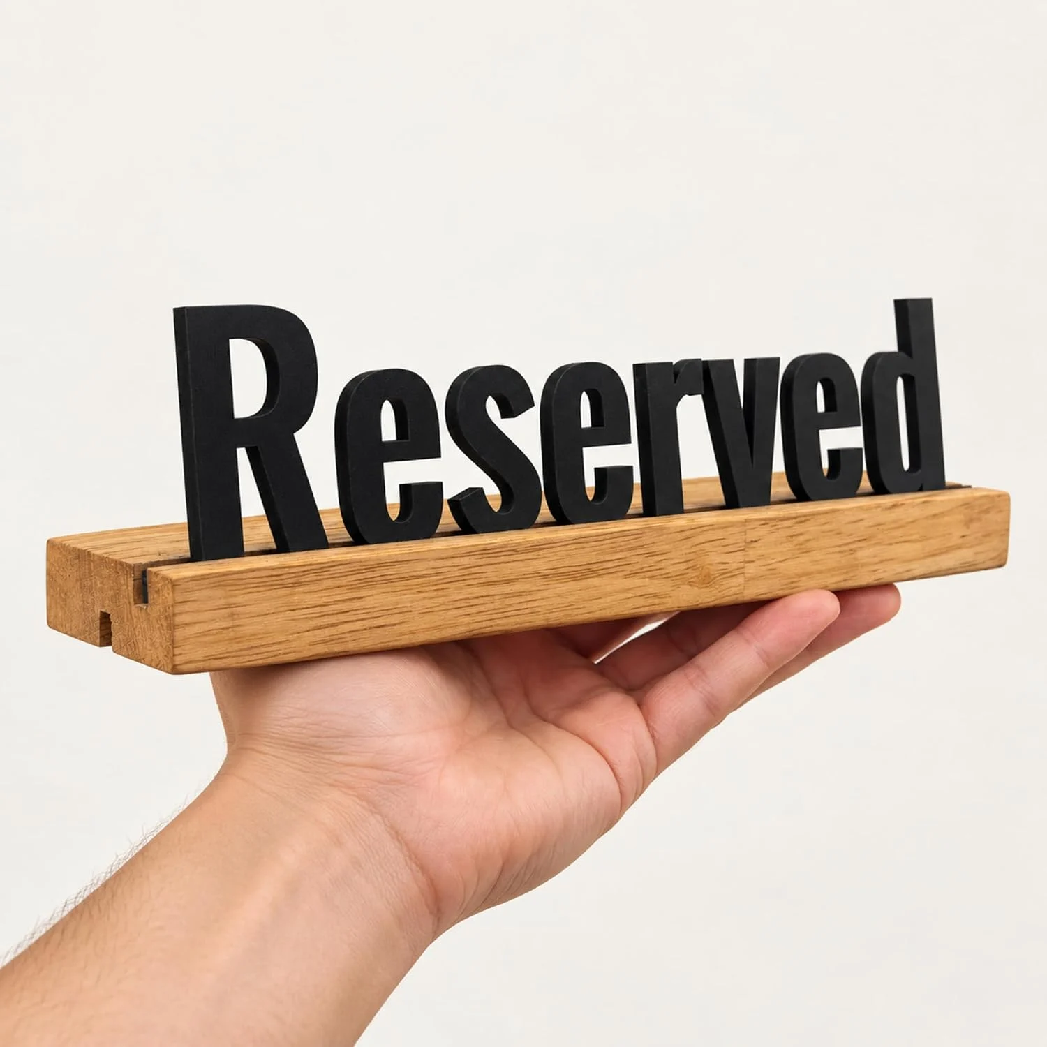 Reserved Wooden Table Sign – Restaurant & Café – photo 7