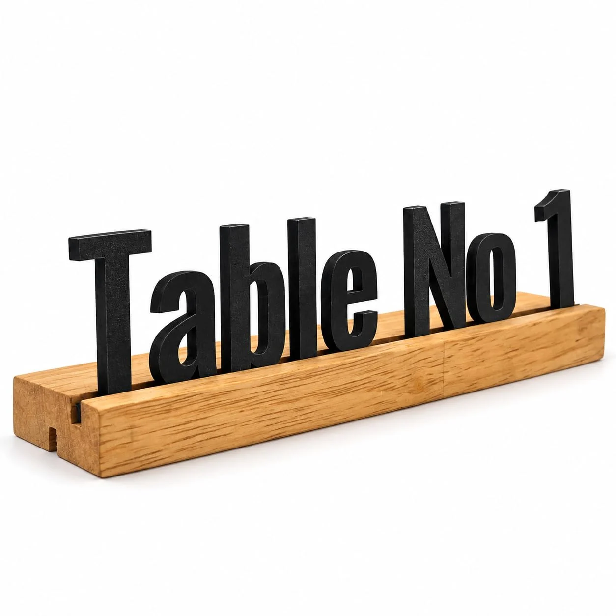 Table Number Wooden Sign – Restaurant & Café – photo 5