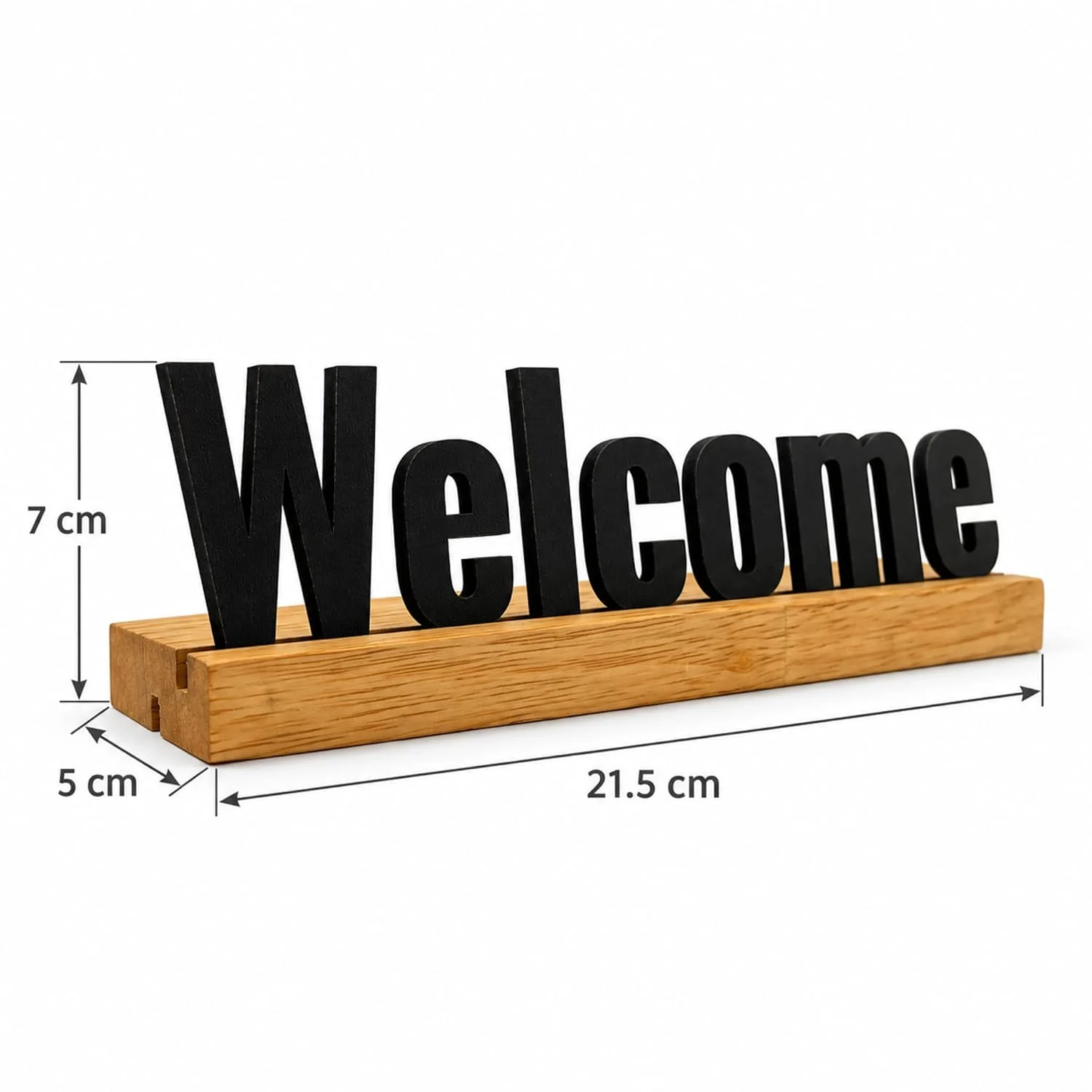 Welcome Wooden Table Sign – Entrance Decor – photo 3